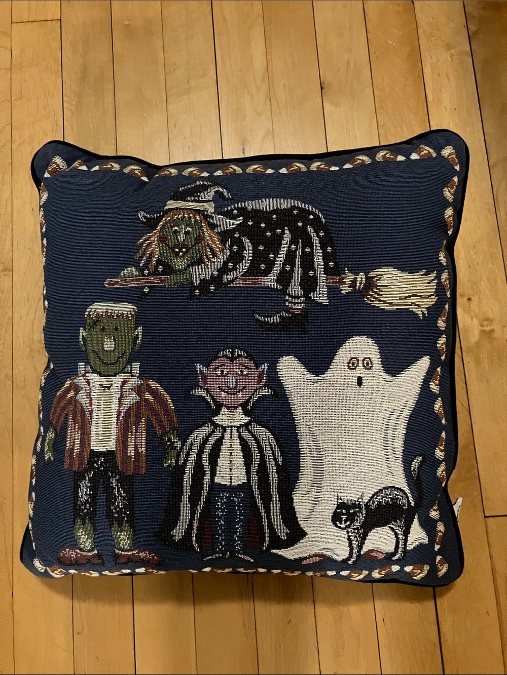 Riverdale Vintage Halloween Character DecorativeThrow Pillow 18x18